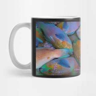 parrot fish Mug